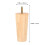 8Pièces Pieds En Bois Beige Pour Table Protégeant Sol 2