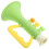 2Pièces Jouets Trompette Plastique Vert Pour Animations Et Fêtes 11