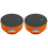 2Pièces Étui Silicone Orange Protecteur Pour Avec Base Adhésive 2
