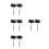 8Pièces Marteau Gonflable Enfants Confort PVC Noir 6