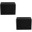 2Pièces Portable Noire Pratique Et Solide 5