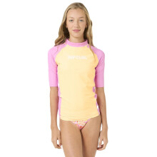 (8 Yrs, Mango) Rip Curl Kids Classic Surf UPF 50 Short sleeve T-Shirt Rash Vest Top