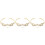 3Pièces Couronne Accessoires Mariage Femme 3