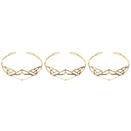 3Pièces Couronne Accessoires Mariage Femme 2