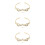 3Pièces Couronne Accessoires Mariage Femme 7