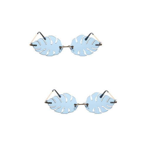 2Pièces Lunettes Props Pour Photos De Fête 2