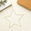 4Pièces Cercles Fer Étoile Pour Pendentifs Projets DIY 8
