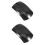 2Pièces Accessoires Garde- En Plastique Noir 4