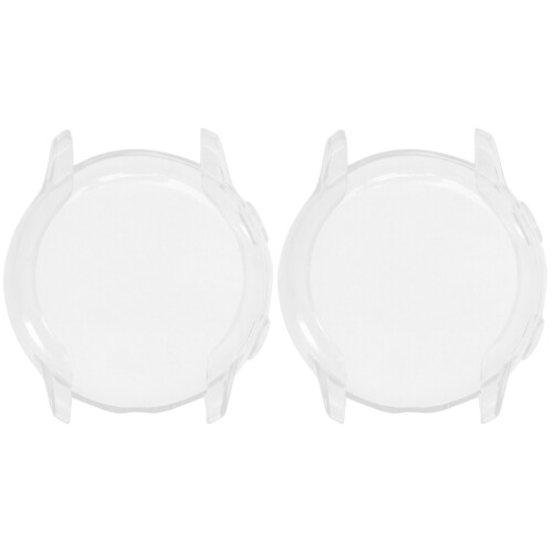 2Pièces Boîtier Montre Protection Silicone Transparent Résistant 1