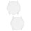 2Pièces Boîtier Montre Protection Silicone Transparent Résistant 6