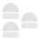 18Pièces Tapis Silicone Non Pour Cuisson Dim Sum 2