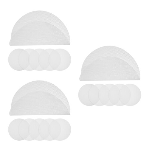 18Pièces Tapis Silicone Non Pour Cuisson Dim Sum 1
