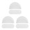 18Pièces Tapis Silicone Non Pour Cuisson Dim Sum 3