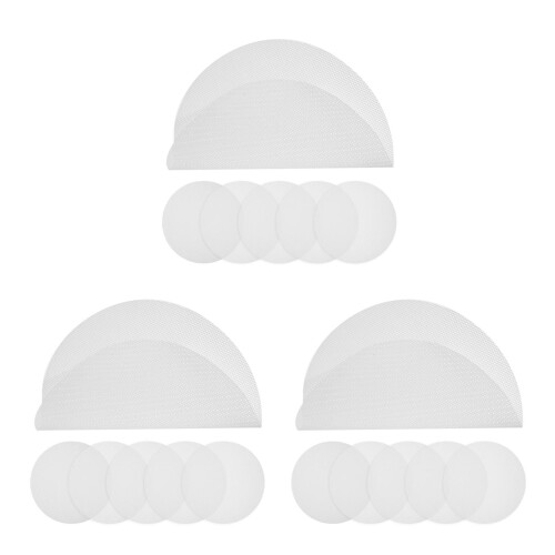 18Pièces Tapis Silicone Non Pour Cuisson Dim Sum 2