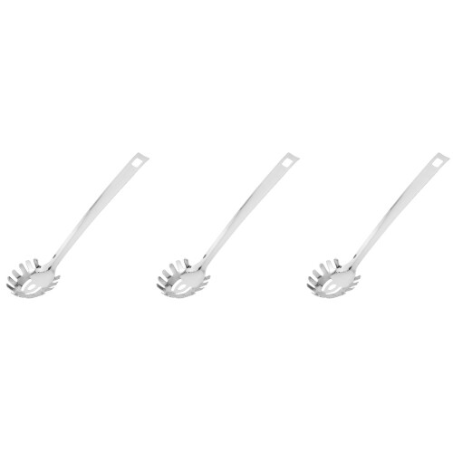 3Pièces Couverts À Pâtes Argentés Stables Pour Maison Restaurant 2