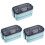 3Pièces Boîte Repas Double Couche En Acier Inoxydable 4