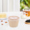 100St Wegwerp Bento Dozen Van Papier Bruin En Licht 8