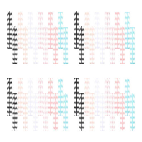 48Pièces Coils De Pour Cahier, Usage , Couleurs Variées 1