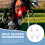 2St ABS Golfhandschoenhouder Wit Met Sluiting Voor Thuisgebruik 3