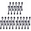 30Pièces Mini Lampadaires Simples Pour Décor Maison Mini Noir Chic 2