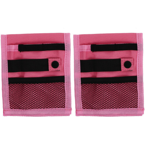 2Pièces Pochette Stylo Rose Simple Durable Pour Usage 2