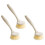 6Pièces Beige Confortable Nettoyage Pots Pans 8