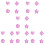 24Pièces Moldes Nail Art Rose Pour Frame DIY Embossé 11