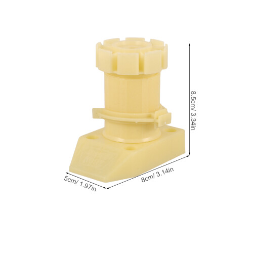 Furniture Risers Verstelbaar 5 Set In Lichtgeel 1