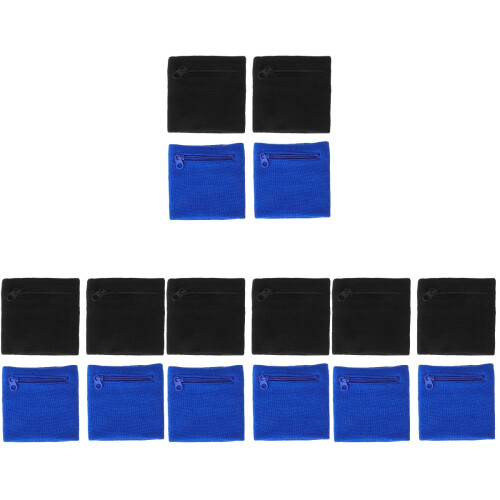 16Pièces Bracelet De Poignet Multifonction En Coton Pour Course 1