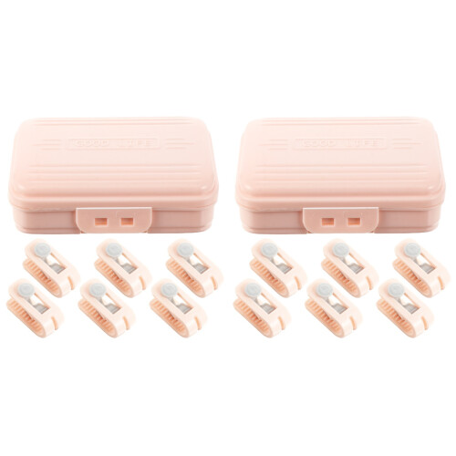 12Pièces Pinces Rose Pour Couette Trace Antidérapantes 2