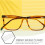 Étui Plastique Clip Pour Lunettes De 6