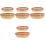 8Pièces Panier Bambou Élégant Rangement Fruits Snacks 2