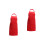 2Pièces Tablier Cuisine Coiffure Rouge Confortable 3