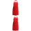 2Pièces Tablier Cuisine Coiffure Rouge Confortable 4