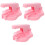3Pièces Kit Moule Pâte Rose Multifonction Pour Raviolis Biscuits 3
