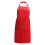 2Pièces Tablier Cuisine Coiffure Rouge Confortable 10