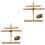 2Ensembles Outils Allumage Bois Naturel Pour Camping 3