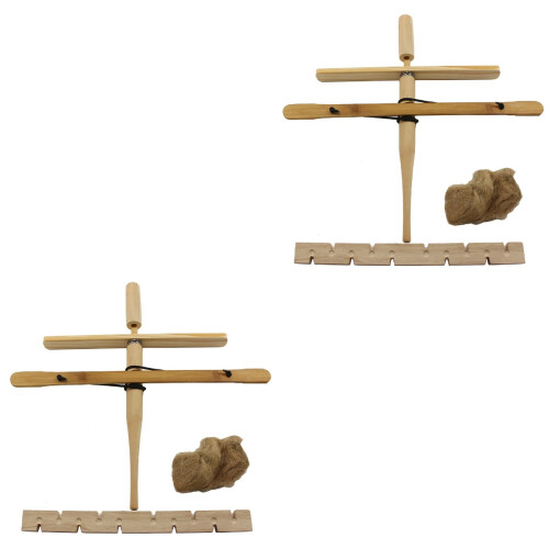 2Ensembles Outils Allumage Bois Naturel Pour Camping 2