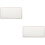 2Pièces Blancs Pour Pare- 6