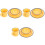 3Ensembles Kit Bols Assiettes Pour Usage 3