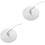 2Pièces Couvre Foyer Métal Argent Protection 2