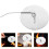 2Pièces Couvre Foyer Métal Argent Protection 8