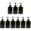9Pièces Flacons Lotion Voyage Vert Usage Durable 2
