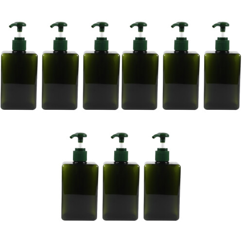 9Pièces Flacons Lotion Voyage Vert Usage Durable 2