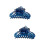 2Pièces Pince Résine Bleue Sculptée Rose Pour Usage 7