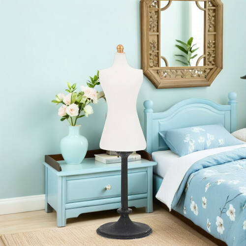 4St Duurzame Witte Mannequin Voor Kleding Presenteren 2
