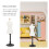 4St Duurzame Witte Mannequin Voor Kleding Presenteren 6