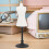 4St Duurzame Witte Mannequin Voor Kleding Presenteren 8