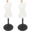 4St Duurzame Witte Mannequin Voor Kleding Presenteren 10