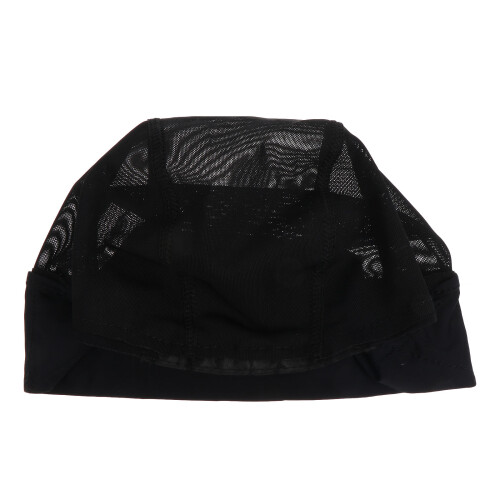 6Pièces Réseau Perruque Noir Stretch Confortable Et Durable 1